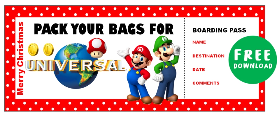 universal trip reveal idea Super Nintendo World